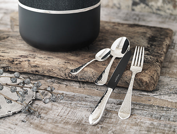 Robbe & Berking - THE BOX  Martelé Frozen Black - 24.tlg. Sterling Silber - Image 2