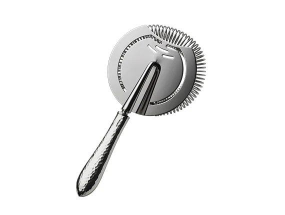 Robbe & Berking - COCKTAILSTRAINER Martelé - versilbert