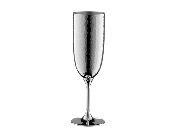 Robbe & Berking - CHAMPAGNERKELCH Martelé - versilbert