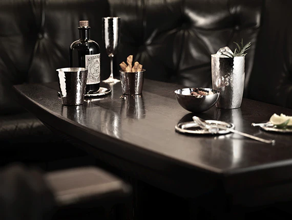 Robbe & Berking - CHAMPAGNERKELCH Martelé - versilbert - Image 2