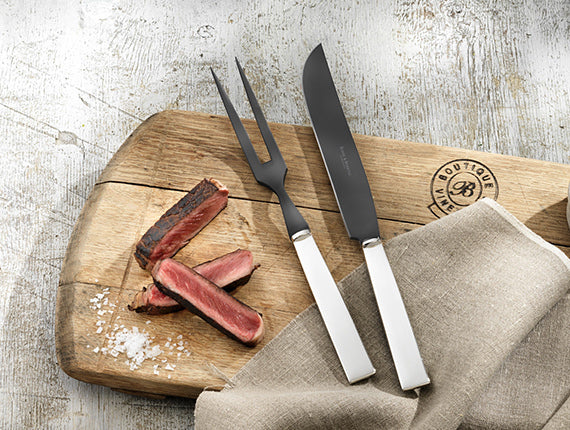 Robbe & Berking - TRANCHIERSET Riva Frozen Black - 2tlg. Sterling Silber - Image 3