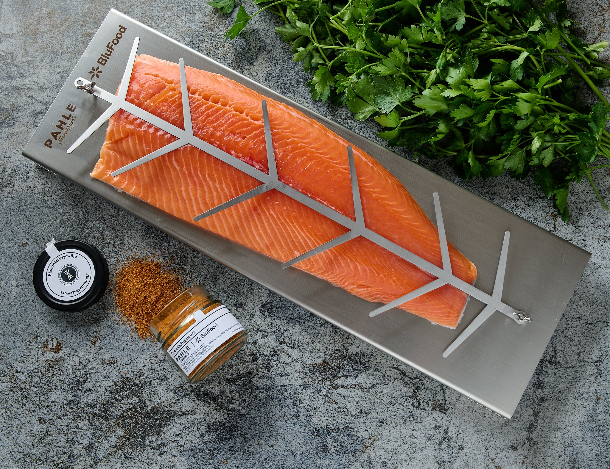 Safer Salmon ROHbert - Flammlachs Set