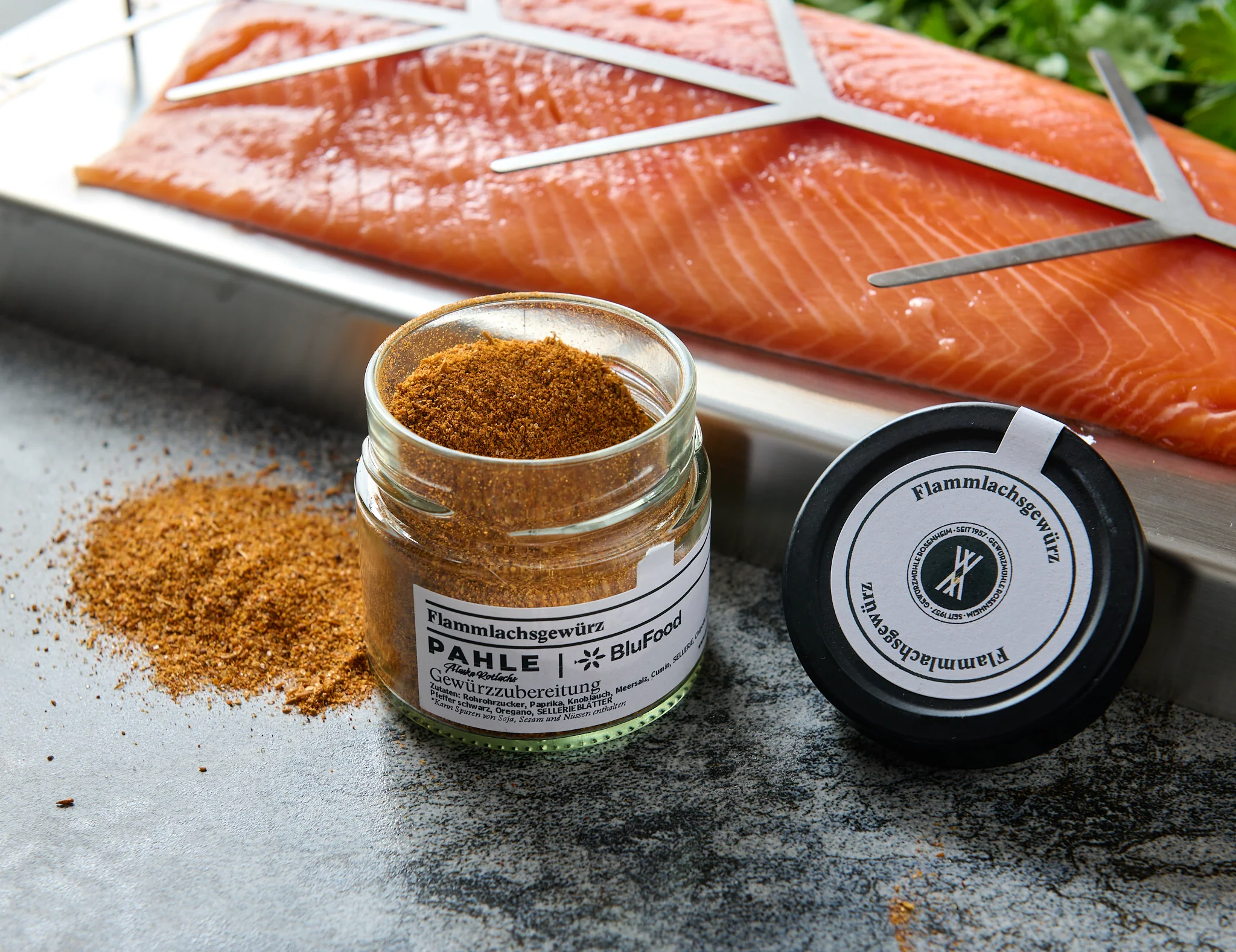 Safer Salmon ROHbert - Flammlachs Set - Image 3