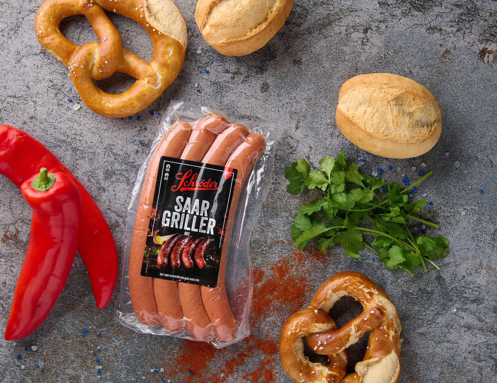Schröder's Saar Griller - rot