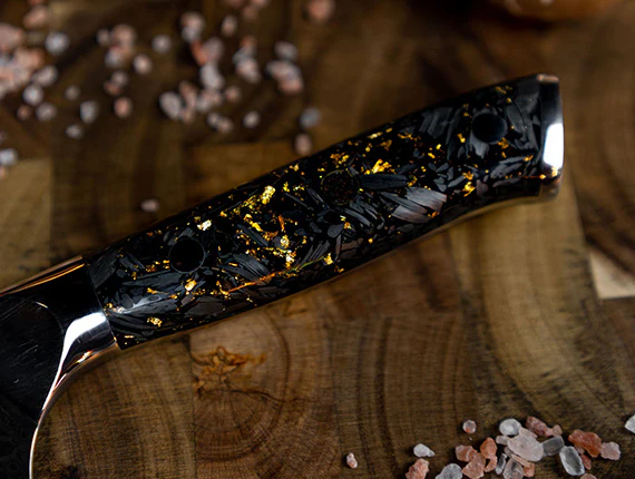 TSUME - Santoku "Carbon Gold" - Image 3