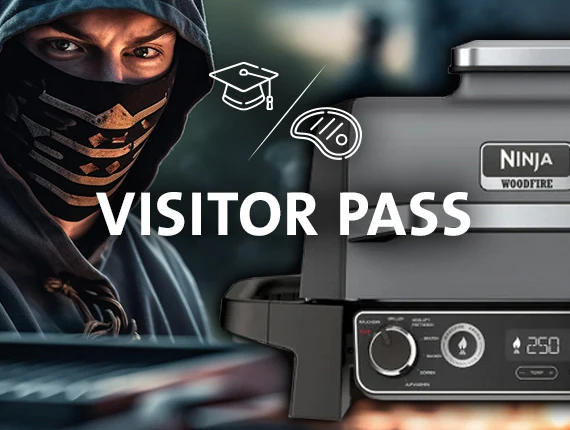 VISITOR PASS - NINJA x KREUTZERS #MeatSchool