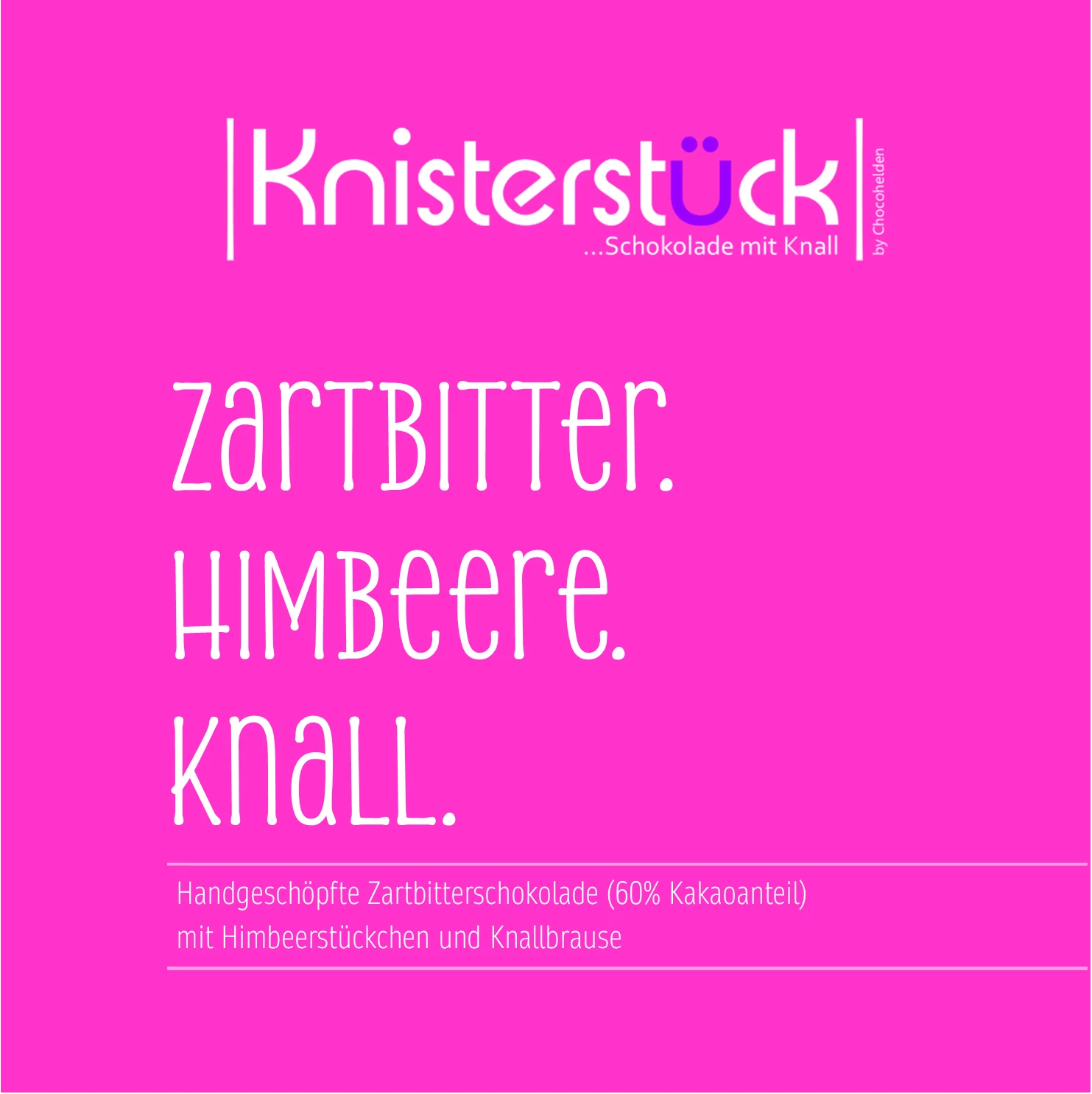 Zartbitter mit Himbeere & Knallbrause - Image 4