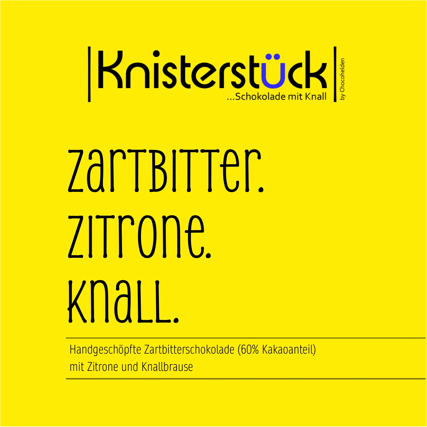 Zartbitter mit Zitrone & Knallbrause - Image 4